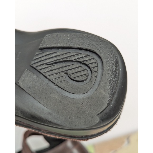 NAOT Shoes Bramble Brown Leather Mary Jane Cutout Flats Womens Size 38 EU 7.5 US - Picture 14 of 16